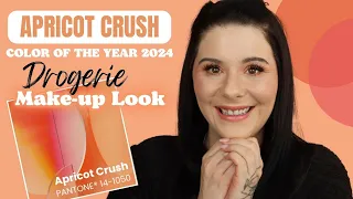 Color of the Year 2024 🍑 Drogerie Make-up Look | Apricot Crush 🍑 Peach Fuzz