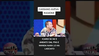 Cassano PARLA di ICARDI🥶🤯 #shorts #football #calcio #seriea