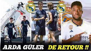 OFFICIEL!! ARDA GÜLER ET VINICIUS DE RETOUR DANS LEFFECTIF REAL MADRID, ALPHONSO DAVIES AU REAL 2024