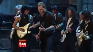 JEFF BECK, JIMMY PAGE, RON WOOD, JOE PERRY & METALLICA - Train Kept A Rollin'