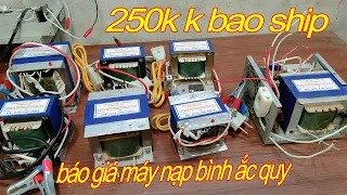 chế sạc ắc quy 12v | báo giá máy nạp bình ắc quy còn 1 cái 250k k bao ship (hết Hàng Fe cũ  )