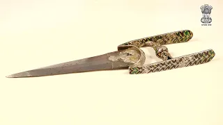 Enameled Dagger from the Weapons Gallery at Junagadh Museum