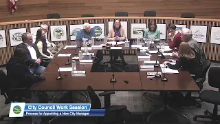 City Council Work Session: November 13, 2019