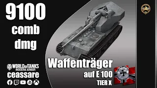 Waffenträger auf E 100 / World of Tanks Modern Armor / PlayStation 5 / WoT Console 1080p60 HDR