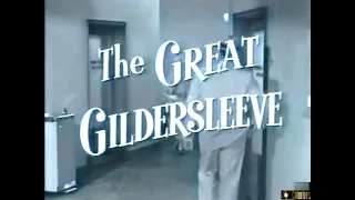 The Great Gildersleeves s1e12 Water Commissioner's Water Color, Colorized, William Waterman, Sitcom