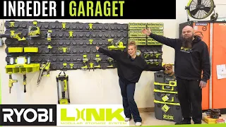 Inreder nya garaget med RYOBI LINK System (4K)