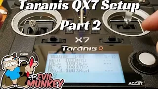 Taranis QX7 - Setting up switches