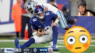 NEVER Put The New York Giants on Primetime AGAIN! Dallas Cowboys vs. New York Giants | REACTION