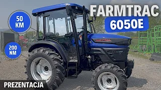 FARMTRAC 6050E - jeden z mniejszych ciągników od Farmtrac'a | Prezentacja / test ciągnika