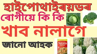 Foods to be avoided in HYPOTHYROIDISM in Assamese