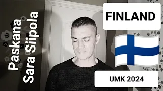 Paskana - Sara Siipola - UMK 2024 -  FINLAND 🇫🇮 Eurovision (Spanish cover by Antonio Romero)