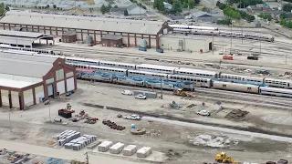 Wrecked, Repaired and Dead: A Visit to Amtrak's Beech Grove Shops