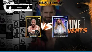 MyFACTION Live Event "Seth Rollins' Birthday Bash" - Triple H vs. Seth Rollins