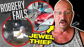 Ex-Jewel Thief Reacts to Robbery Fails #3 - Robberies Gone Wrong