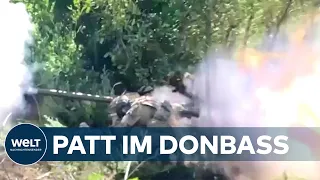 UKRAINE-KRIEG: Russen verschanzen sich im Donbass - Kein Vormarsch mehr