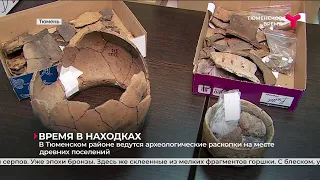 В Тюменском районе ведутся археологические раскопки на месте древних поселений