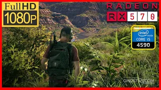 Ghost Recon Wildlands - RX 570 4GB - i5 4590 - 8GB Ram - 1080p