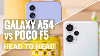 Samsung Galaxy A54 vs. Xiaomi Poco F5/Redmi Note 12 Turbo: Which one to get?