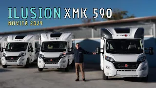 Il miglior camper Semintegrale 599 cm: ILUSION XMK 590 PREMIUM | NOVITÀ 2024