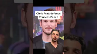 Chris Pratt defends Princess Peach