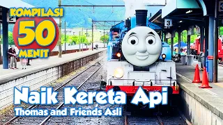 KOMPILASI Naik Kereta Api Tut Tut Tut - KERETA API THOMAS AND FRIENDS - Lagu Anak Indonesia