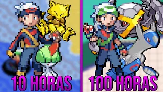 Passei mais de 100 horas no Emerald e isso aconteceu... (Usando Apenas Pokémon Psíquicos)