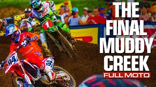 FULL MOTO. Tomac Chases Down Roczen At Final Muddy Creek National | 2018 Tennessee 450 Moto 1