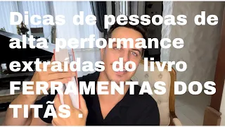 Livro Ferramentas dos Titãs !