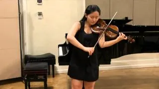 Sang-A Kim - J.S. Bach g-moll 'Fugue' BWV 1001