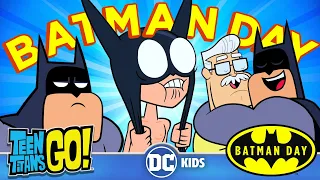 Teen Titans Go! en Latino 🇲🇽🇦🇷🇨🇴🇵🇪🇻🇪 | ¡Celebración del Día de Batman! | DC Kids