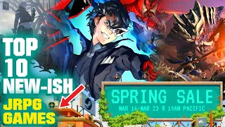 Steam SPRING Sale 2023 - Top 10 JRPG Games on Discount!