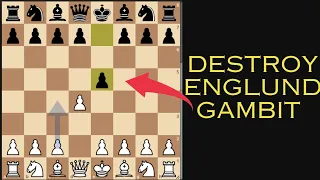 How to Beat the Englund gambit as white