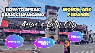 HOW TO SPEAK BASIC CHAVACANO WORDS AND PHRASES | CHAVACANO DE ZAMBOANGA