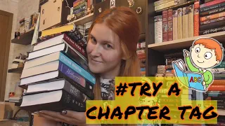 TRY A CHAPTER TAG #3 / НАДКУСЫВАЮ КНИГИ / 10 ОЧЕШУЕННЫХ КНИГ!!!