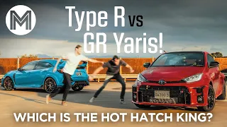 Toyota GR Yaris vs Honda Civic Type R (shock result!) | MOTOR