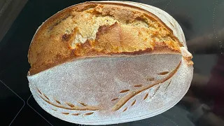 Pšenično-žitný kváskový chléb