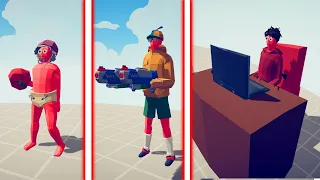 EVOLUTION OF GAMER | Totally Accurate Battle Simulator TABS