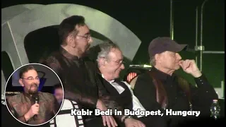 Kabir Bedi (Sandokan) a budapesti De Angelis koncerten