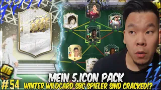 MEIN 5.ICON PACK 😱 WIR TESTEN ALLE NEUEN WINTER WILDCARDS SBC'S IN DER ELITE DIVISION 🥶🔥 FIFA 22 RTG