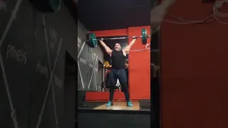 70 kg 3 muscle snatch / 2 o.head squat