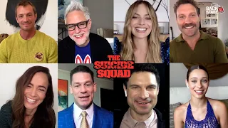 THE SUICIDE SQUAD Interview: Harley Quinn, Peacemaker, Rick Flag, James Gunn & more! [Full Cast]