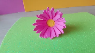 A flower made of foamiran