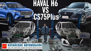 Разобрали HAVAL H6 и Changan CS75 PLUS? Кто оказался лучше?