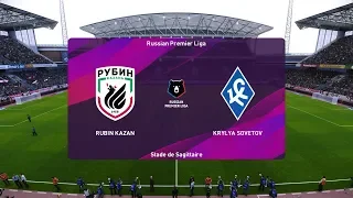 PES 2020 | Rubin Kazan vs Krylya Sovetov - Russian Premier Liga | 08/03/2020 | 1080p 60FPS