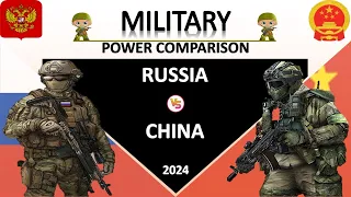 RUSSIA vs CHINA | military power comparison 2024 | China vs Russia