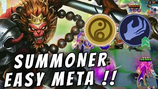 BUFF SUMMONER IS SO OP NOW !! SPAM THIS BEFORE IT GETS NERF !! MAGIC CHESS MOBILE LEGENDS