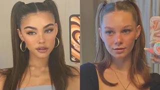 I followed Madison Beer's makeup routine...