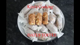 How to make Dates toffee #Datesroll #Sweet#Festival#Perichampalam#Tamilfood #srilankan #kiruscooking