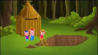 New Adventure: Three Little Pigs in Camp | English Fairy Tales | Adisebaba Kids Stories Animals