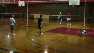 RPI Badminton Practice 05012010 Game3Part2